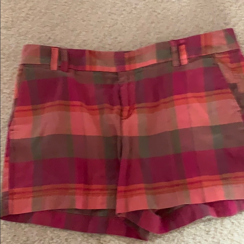Shorts.  Size 10 . Plaid .